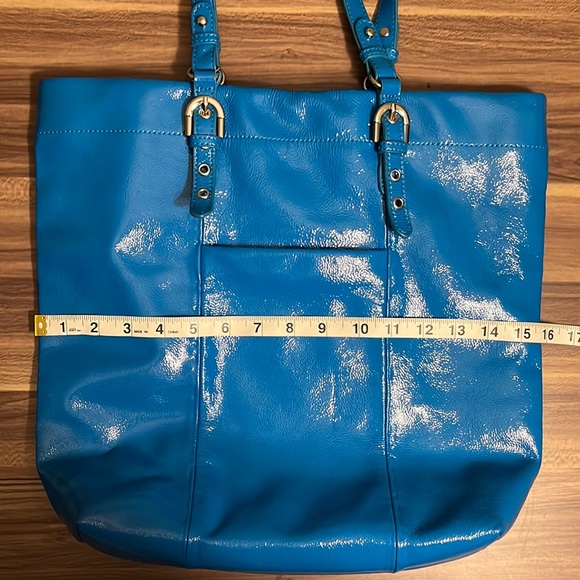 Badgely Mischka blue shoulder bag - Picture 6 of 16